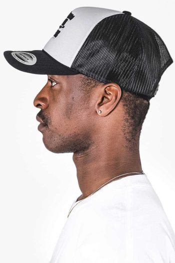 3D Trucker Cap [White/Black]