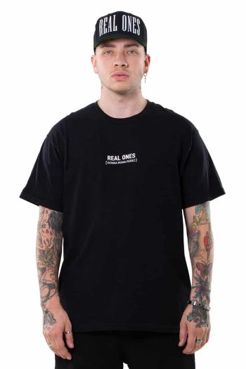 Oversize Real Ones Shirt - [Black] - Men