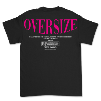 Oversize Signature Shirt - [Black]