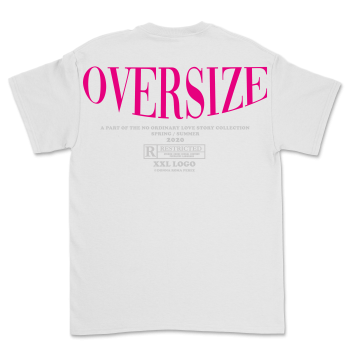 Oversize Signature Shirt - [White]